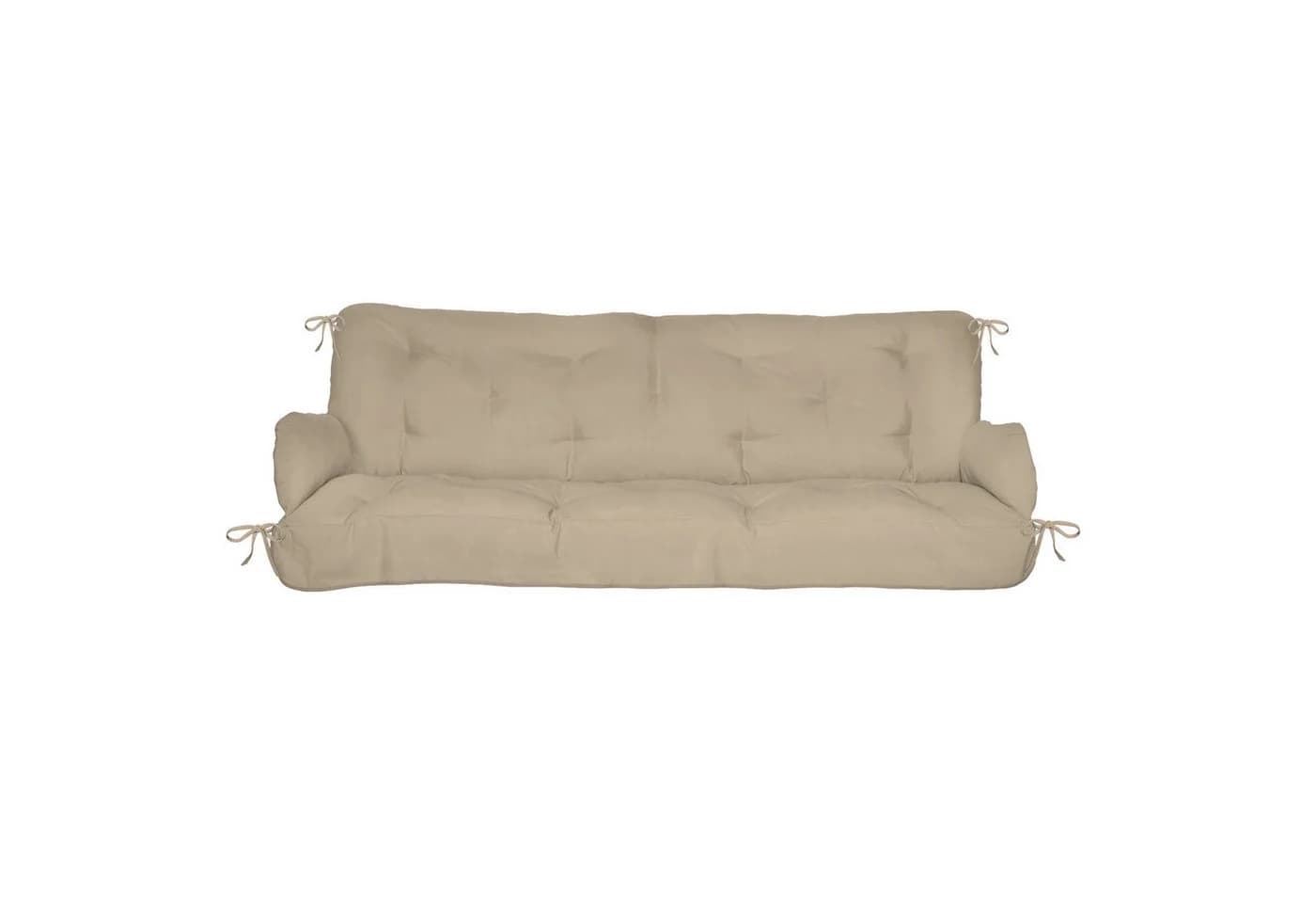Beautissu Sitzauflage Hollywoodschaukel mit Kissen UV-Schutz - Bild 3