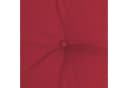 Beautissu Palettenkissen ECO Elements Rückenkissen Rot Bild 1