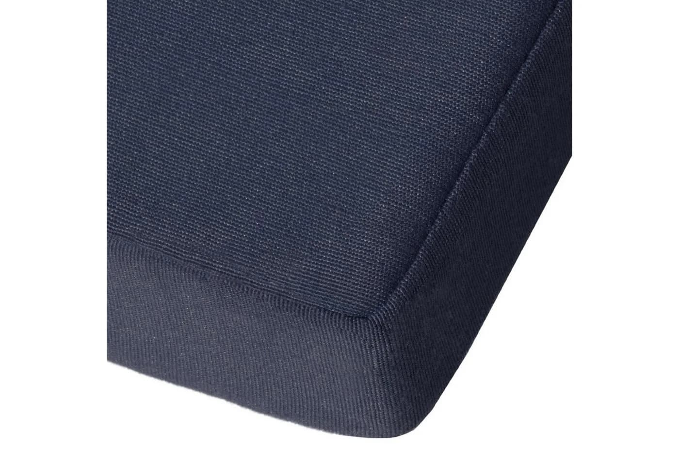 Beautissu Polsterauflage Deckchair Dunkelblau Abnehmbar - Bild 5