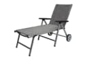 Beautissu XL Handtuch Frottee Handtuch für Sonnenliege Marbella, 70x200cm, Grau Bild 2
