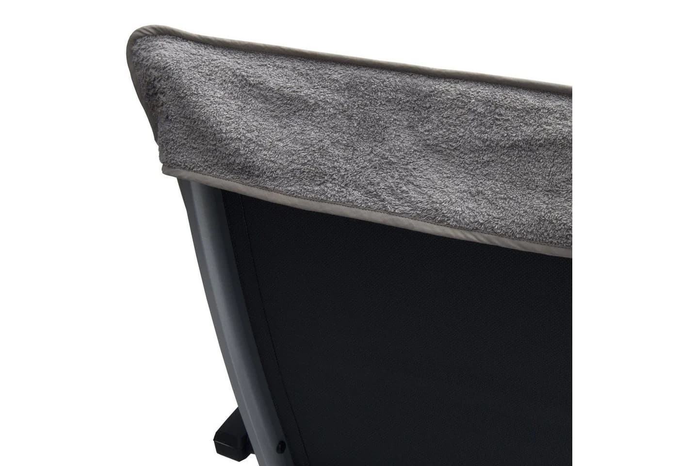 Beautissu XL Handtuch Frottee Handtuch für Sonnenliege Marbella, 70x200cm, Grau - Bild 4