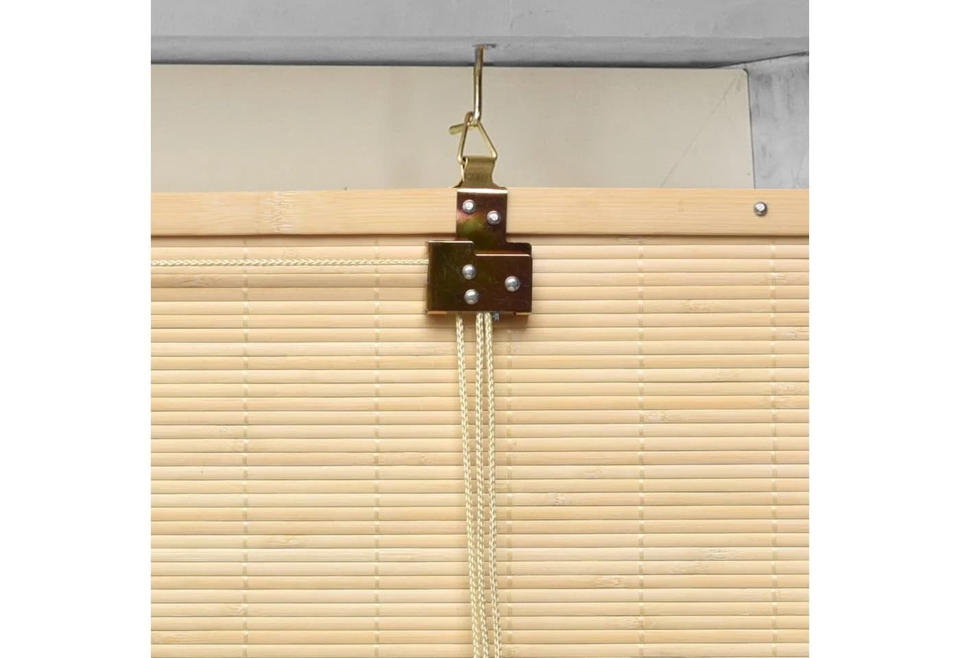 Sol Royal Bambusrollo SolDecor B86 Natur Klemmfix - Bild 4