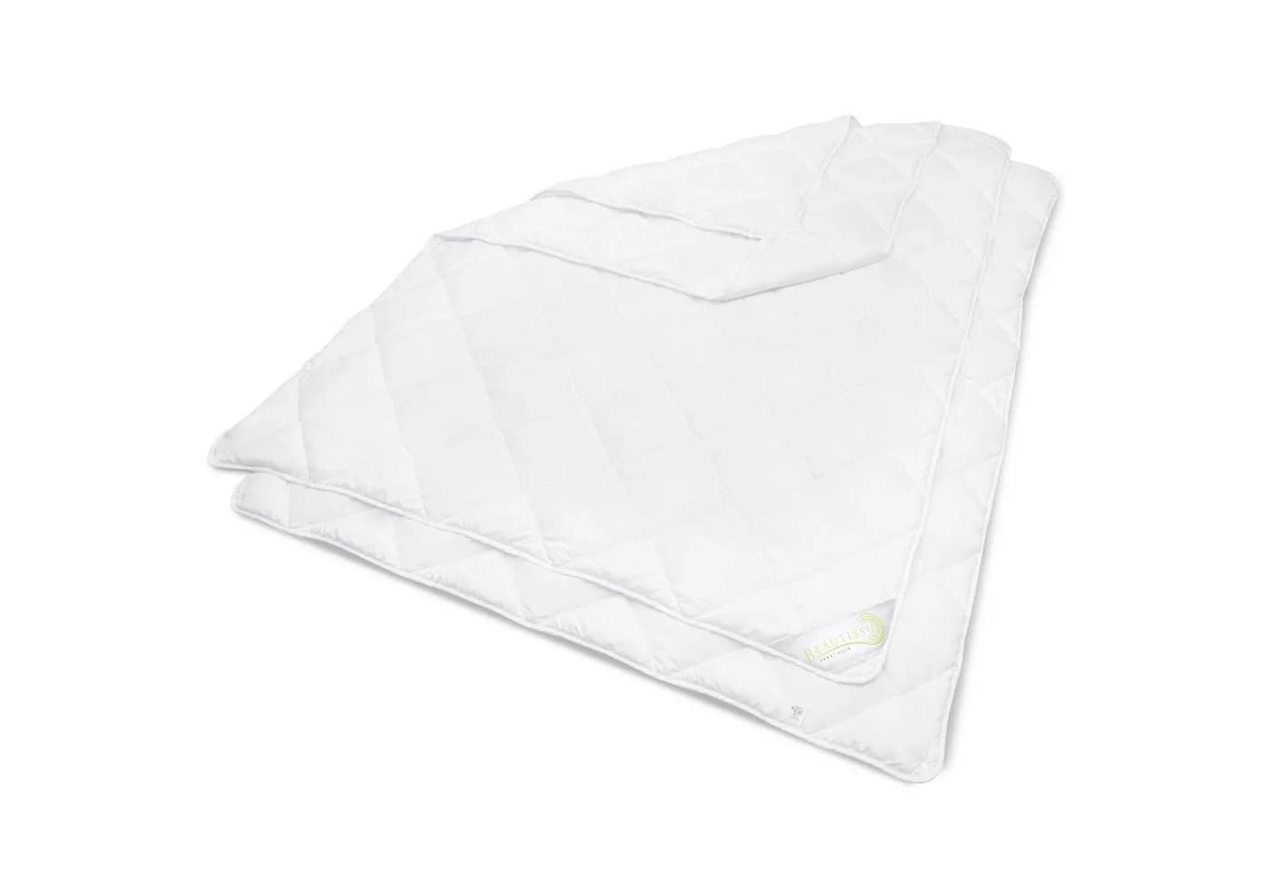 Beautissu Microfaserbettdecke 4 Jahreszeiten BeauNuit JD 2er Set Weiss