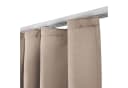 Beautissu Vorhang 2er Set Blackout Sand Kräuselband Universalband Bild 3