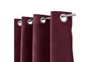 Beautissu Vorhang 2er Set Thermovorhang Gardine Bordeaux Amelie TO 140x245cm Bild 1