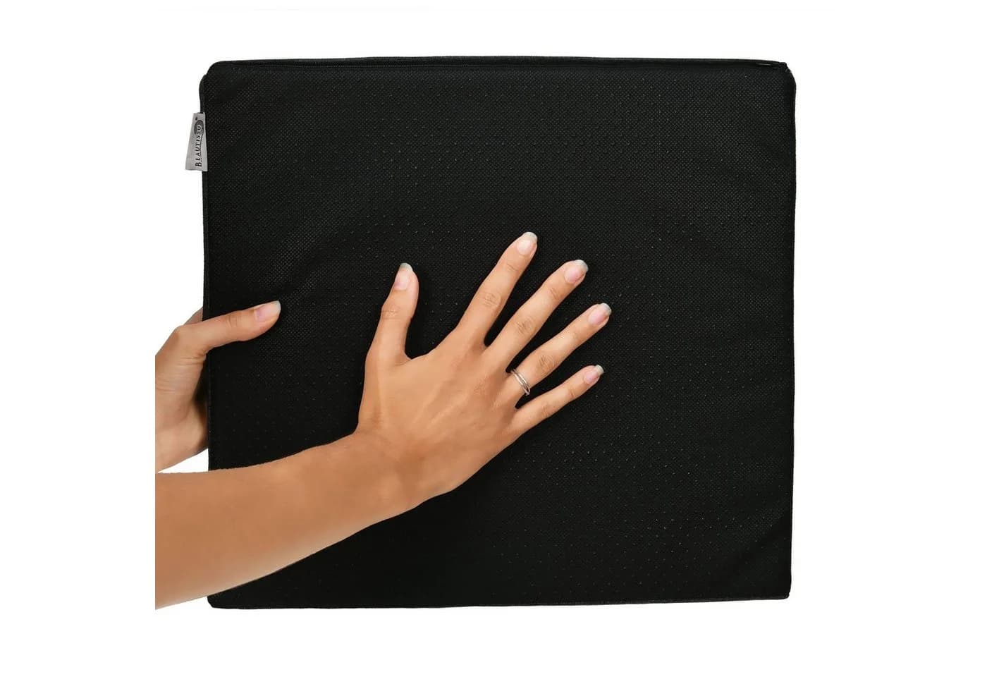Beautissu Ergonomisches Keilkissen Anthrazit Anti-Rutsch Waschbar - Bild 3