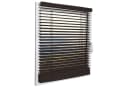 Sol Royal Holzjalousie Dunkelbraun 3,5 cm Lamellen Bild 3