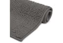Beautissu Badematte BeauMare WR rutschfest Chenille Anthrazit Bild 1