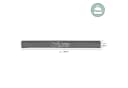 Beautissu Tuuli Zugluftstopper 100 cm Anthrazit Windstopper Bild 1