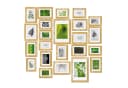 bomoe Bilderrahmen Set 24-tlg. Gold Collage Bild 2