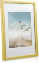 bomoe Bilderrahmen Set 12er Gold MDF mit Passepartout Bild 3