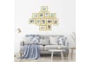 bomoe Bilderrahmen Set 12er Gold MDF mit Passepartout Bild 5