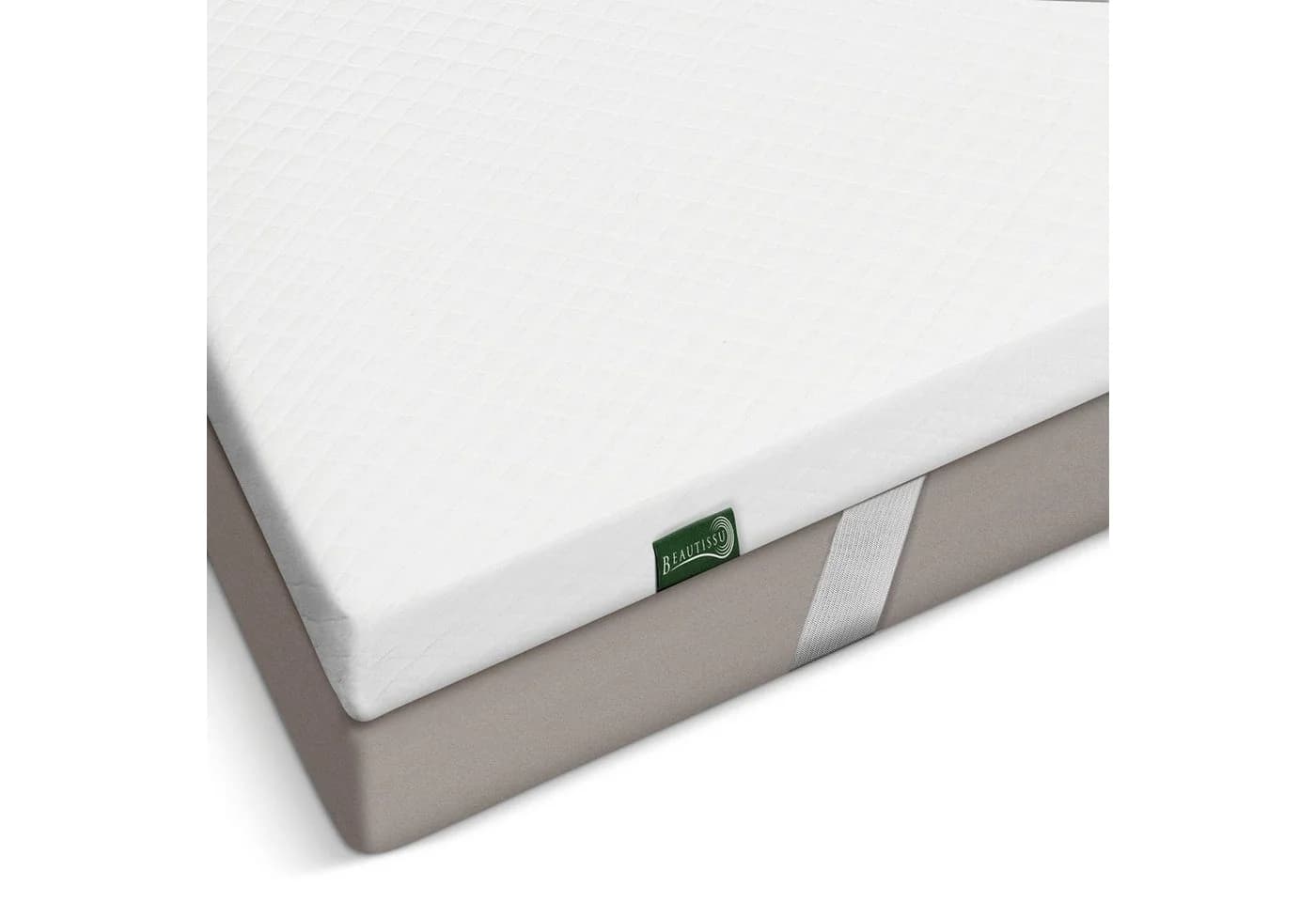 Beautissu Gel Matratzentopper 90x200cm mit Memory Foam - Bild 2