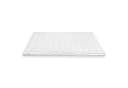 Beautissu Matratzentopper 100x200 cm Weiß 3cm Komfortschaum Bild 1