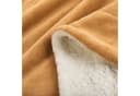 Beautissu Alina Sherpa Decke Beige/Weiß Kuscheldecke Bild 3
