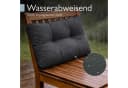 Beautissu Outdoor-Sitzkissen Anthrazit Wetterfest Bild 4