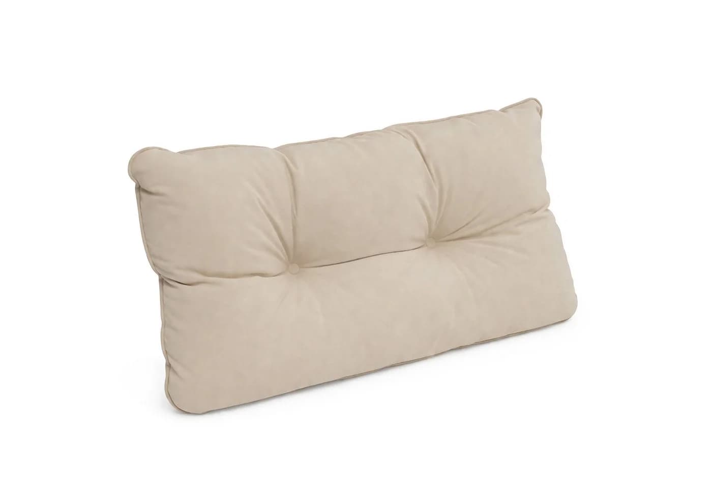 Beautissu Sitzkissen Outdoor Rückenkissen Beige - Bild 2