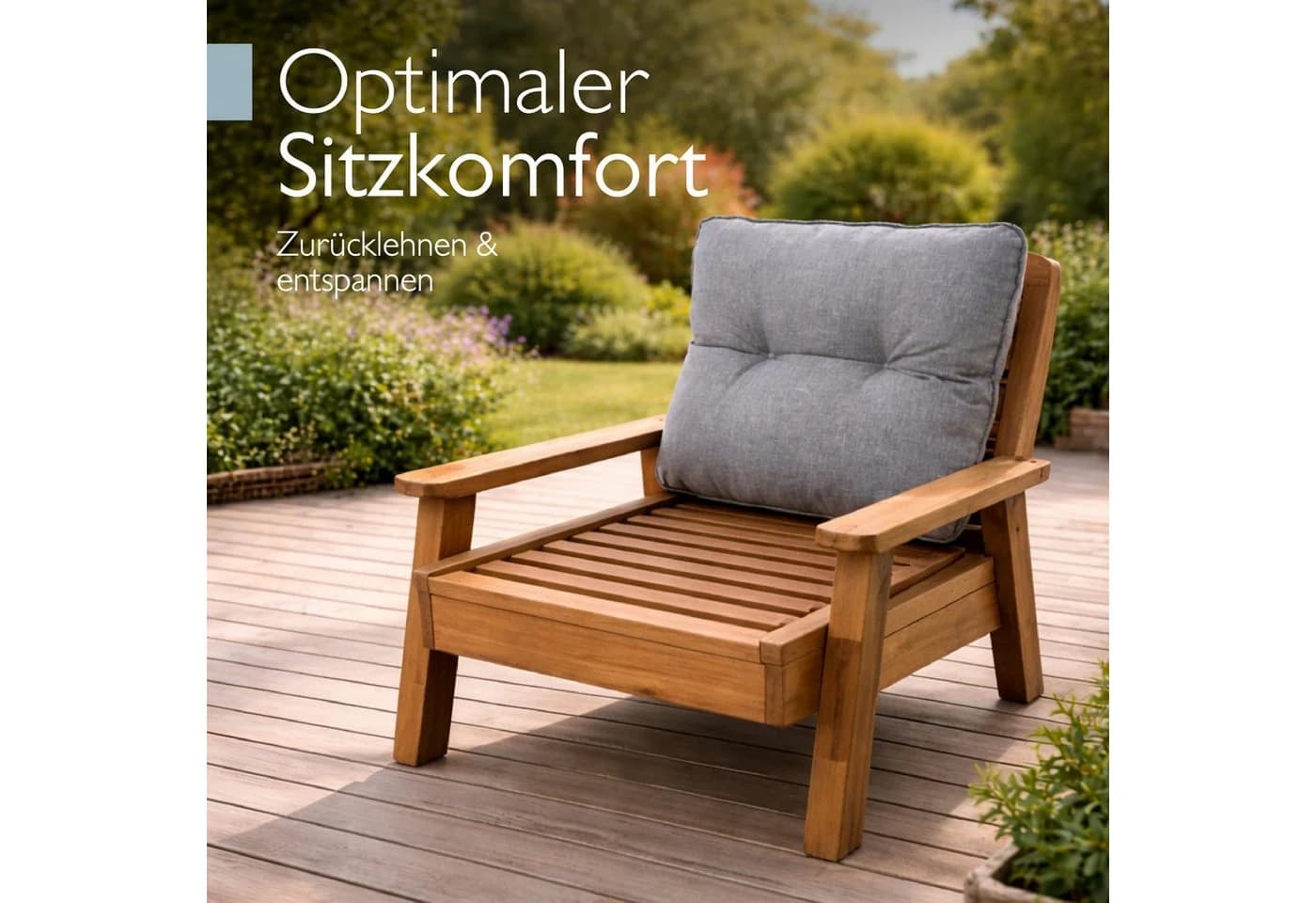 Beautissu Beauflair Loungekissen, Sitzkissen