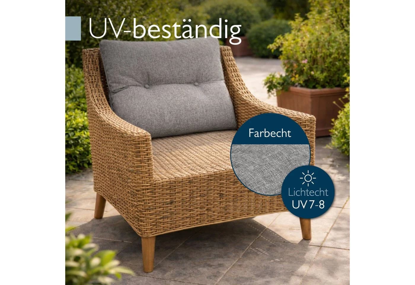 Beautissu Beauflair Loungekissen, Sitzkissen - Bild 4