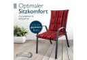Beautissu Niedriglehner Auflage Rot UV-Lichtechtheit 5 Bild 5