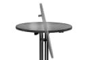 Beautissu Bistrotisch Bistroni Schwarz Klappbar Bild 1