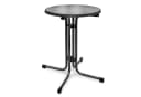 Beautissu Bistrotisch Bistroni Schwarz Klappbar Bild 2