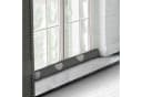Beautissu Zugluftstopper 2er Set 120 cm Anthrazit Bild 1