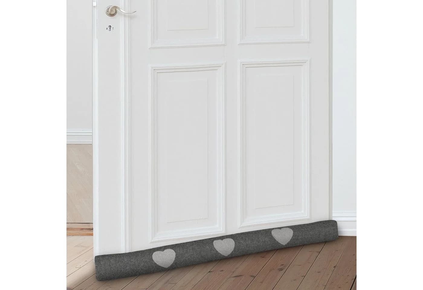 Beautissu Zugluftstopper 2er Set 120 cm Anthrazit - Bild 3