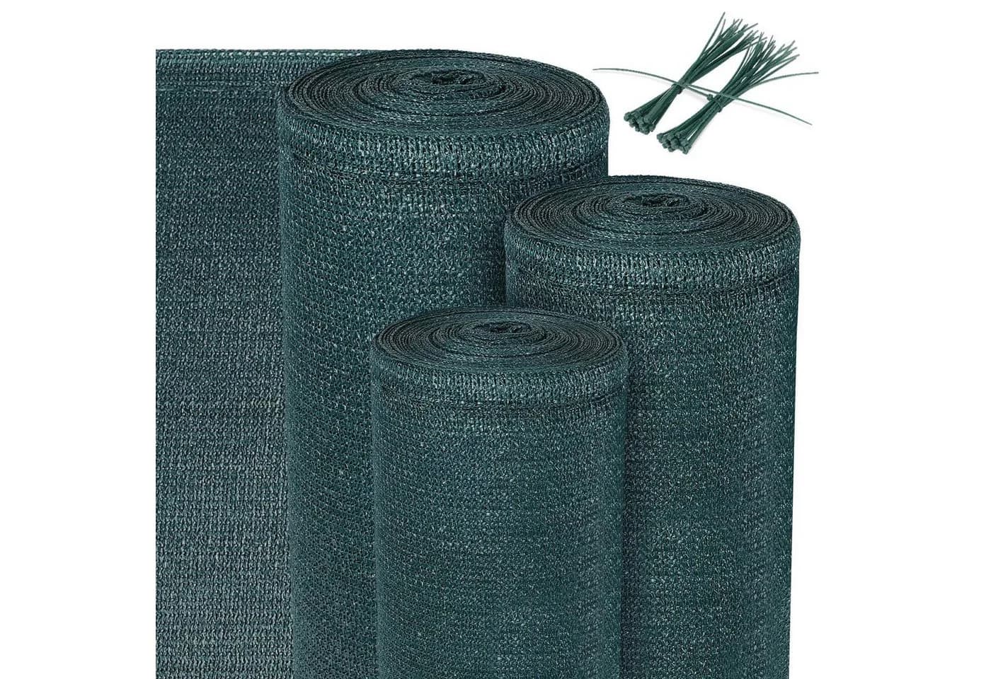 Sol Royal Sichtschutzzaunmatte Schattennetz Grün HDPE - Bild 2