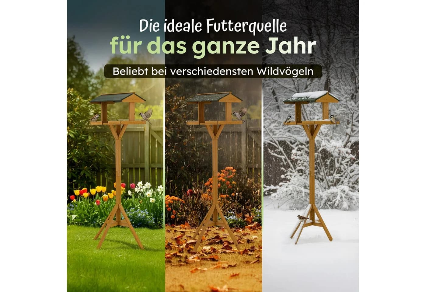 Moorland Vogelhaus VH zum Selberbauen Braun - Bild 5
