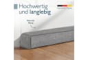 Beautissu Zugluftstopper 6,5 cm Grau Bild 4