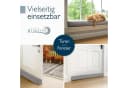 Beautissu Zugluftstopper 6,5 cm Grau Bild 5