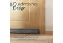 Beautissu Zugluftstopper 100cm Dunkelgrau Bild 3