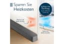 Beautissu Zugluftstopper 6,5 cm Grau Bild 1