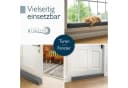Beautissu Zugluftstopper 6,5 cm Grau Bild 5