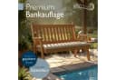 Beautissu Bankauflage Outdoor Beige Wasserdicht Bild 1