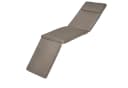 Beautissu Polsterauflage Deckchair Taupe Abnehmbar Bild 2