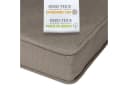Beautissu Bankauflage Loft BK Taupe Polyester Bild 4