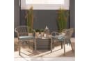 Beautissu Stuhlkissen 6er Set Loft SK Hellgrau Bild 3