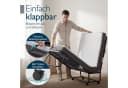 Beautissu Gästebett Traumkraft klappbar 90x200 cm mattschwarz Bild 4