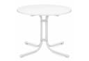 Beautissu Bistrotisch Bistroni WP Ø70xH70cm Weiß Klappbar Bild 2