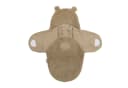 Meyco Baby Wickeldecke Teddy Braun mit Kapuze Bild 2