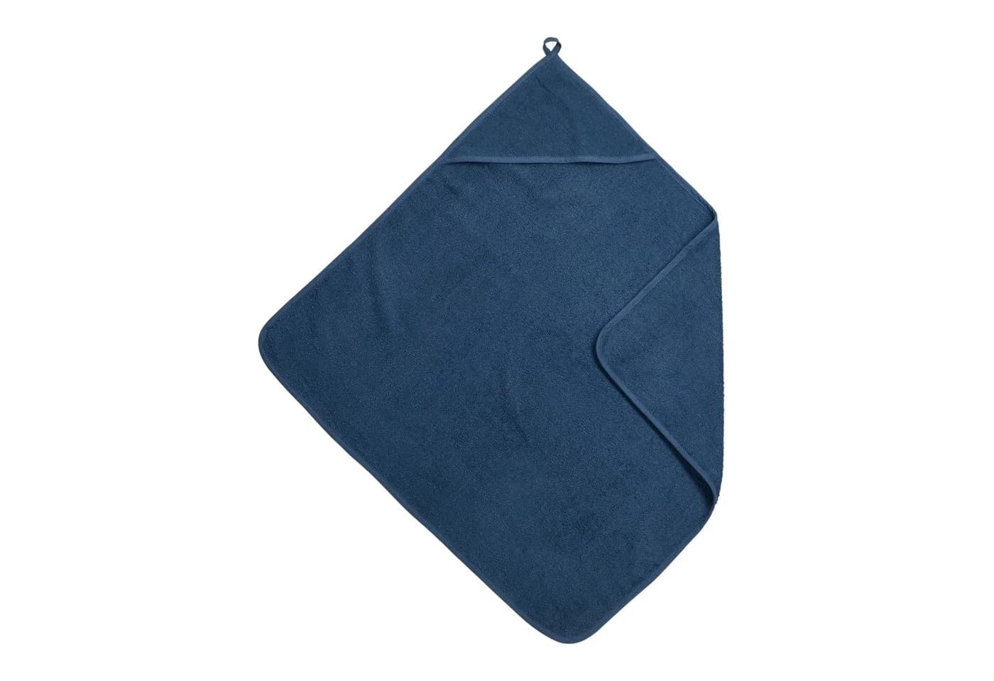 Meyco Baby Kapuzenhandtuch Indigo 100% Baumwolle