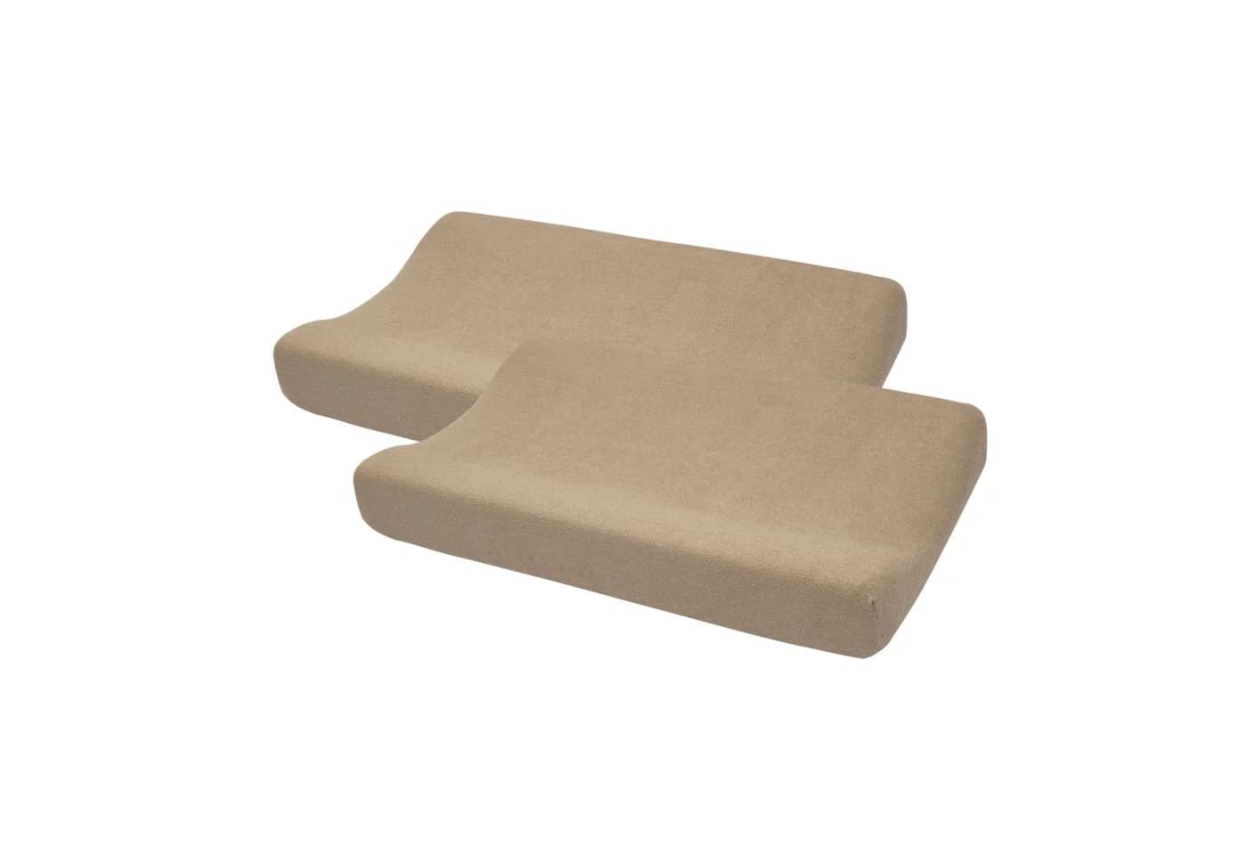 Meyco Baby Wickelauflagenbezug Taupe 2-tlg. 50x70cm