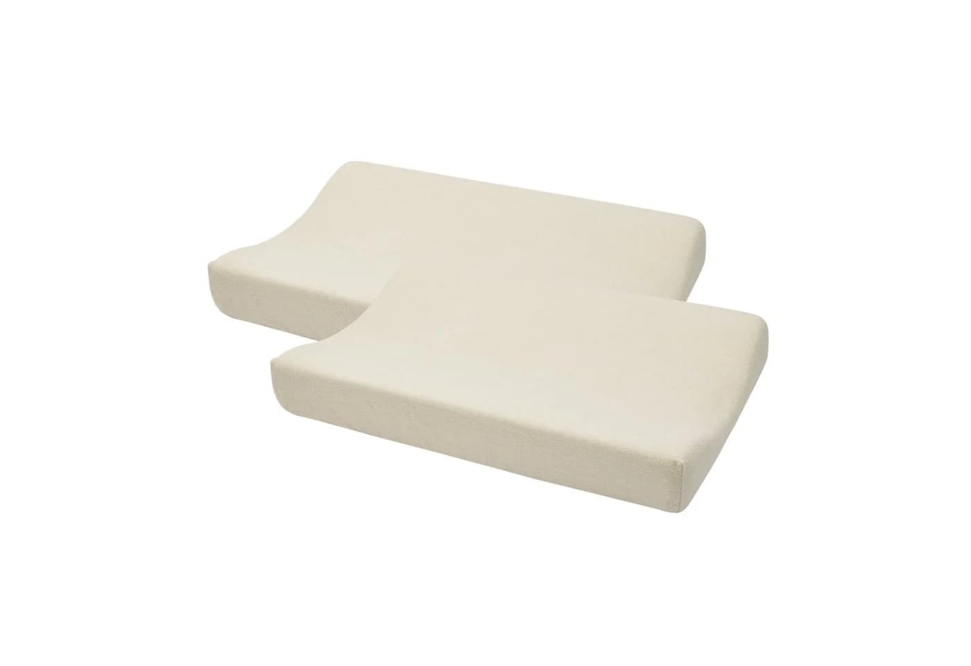 Meyco Baby Wickelauflagenbezug Soft Sand 2-tlg. Frottee
