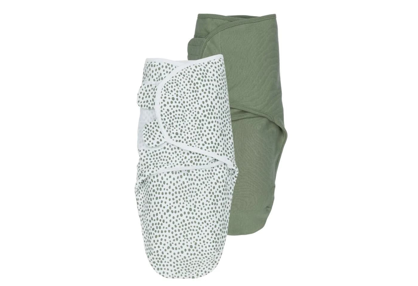 Meyco Baby Pucksack Cheetah Forest Green 2-tlg. 0-3 Monate