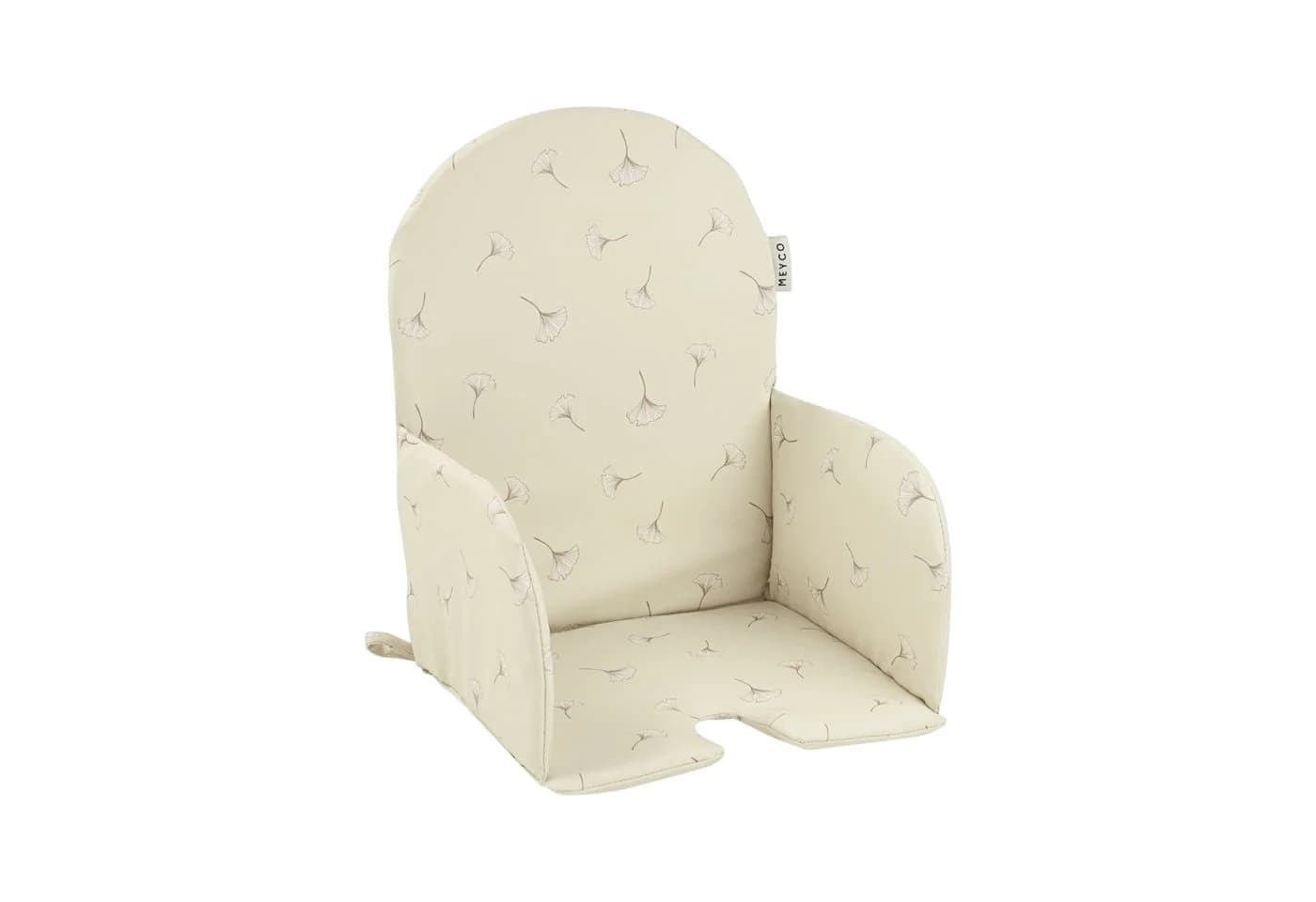 Meyco Baby Sitzverkleinerer Ginkgo Soft sand für Ikea Hochstühle