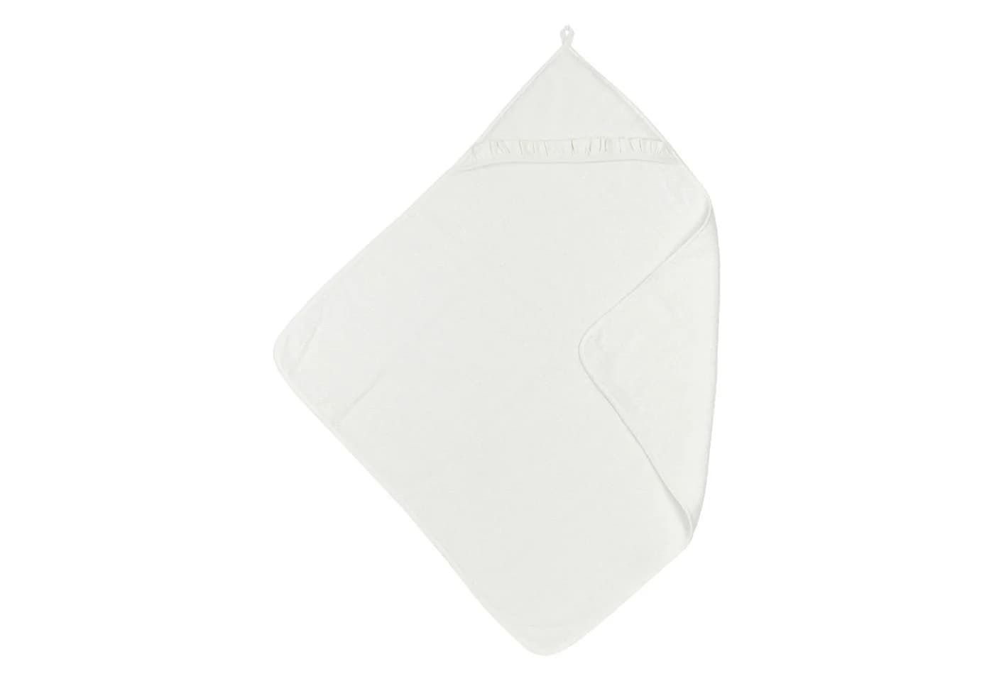 Meyco Baby Kapuzenhandtuch Ruffle 100% Baumwolle Offwhite