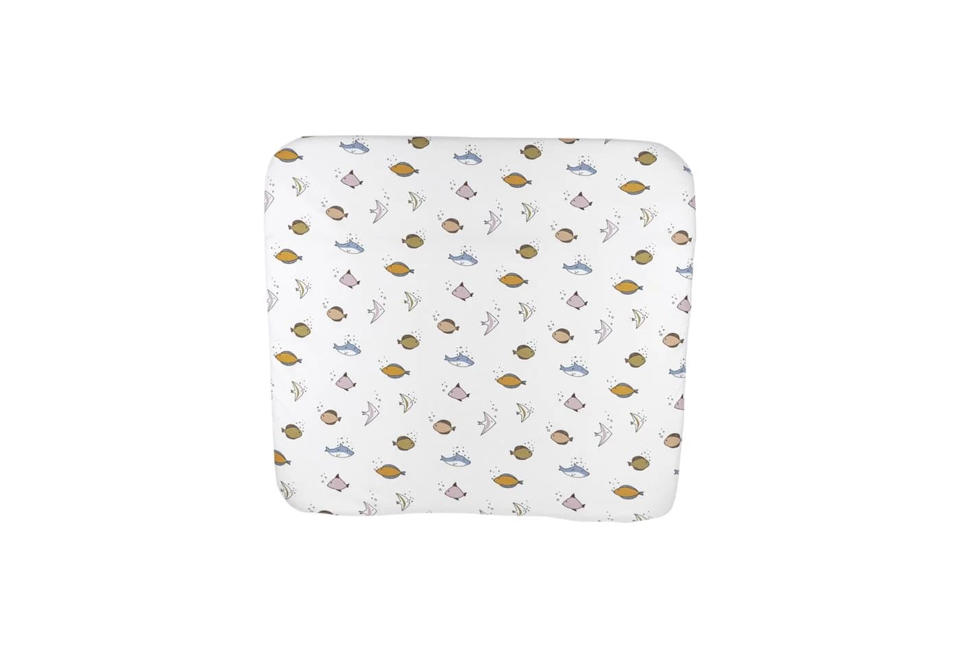 Meyco Baby Wickelauflagenbezug Sea Multicolour 100% Baumwolle