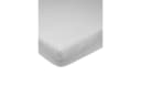 Meyco Baby Spannbettlaken Jersey Light Grey Rundumgummi Bild 2